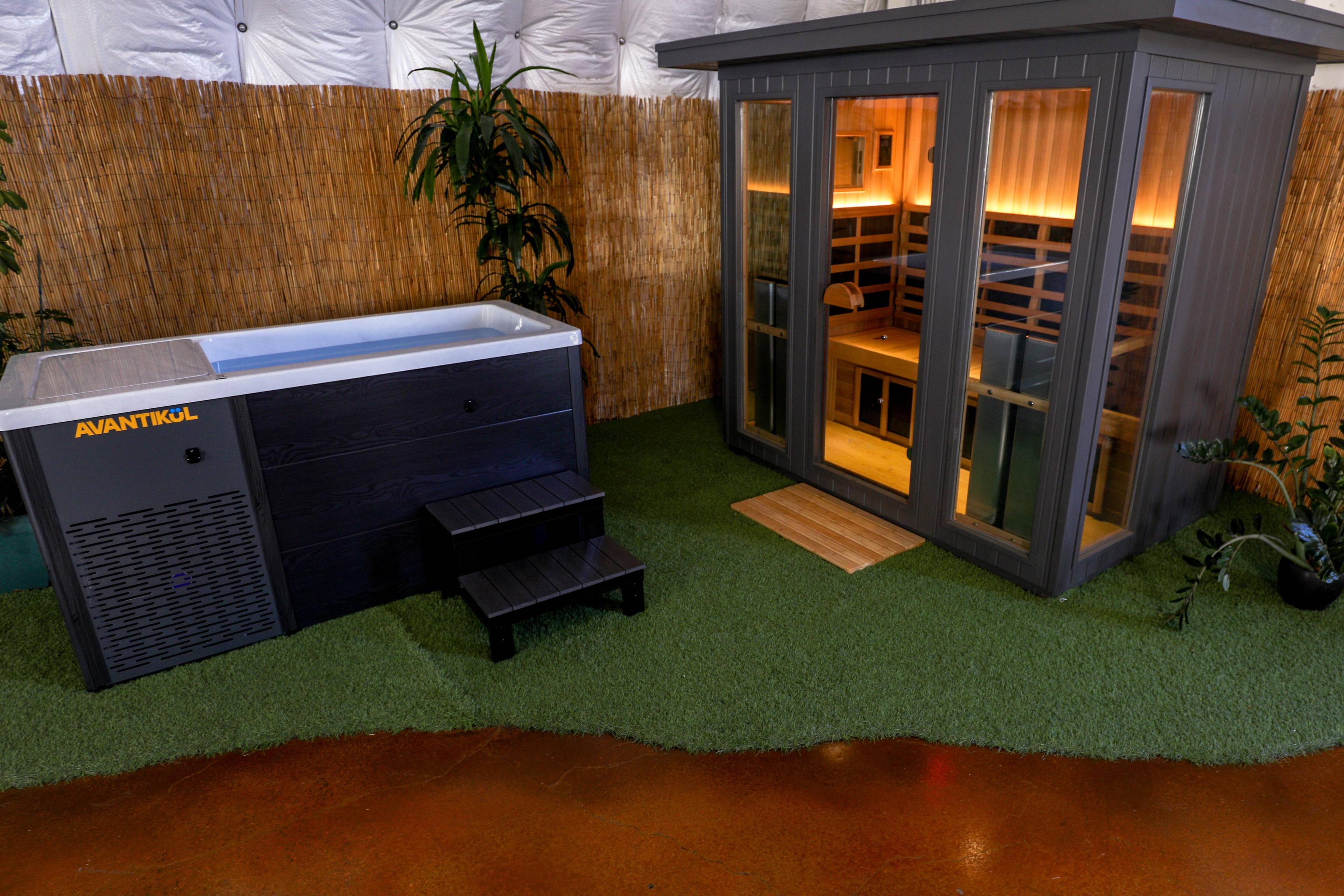 SLO Spas showroom interior